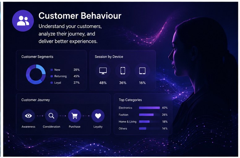 customer behaviour homepage subsection images